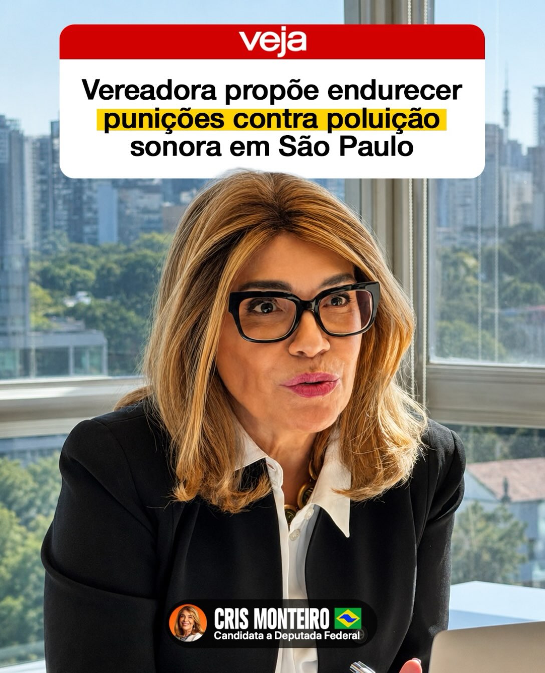 Chega de barulho!