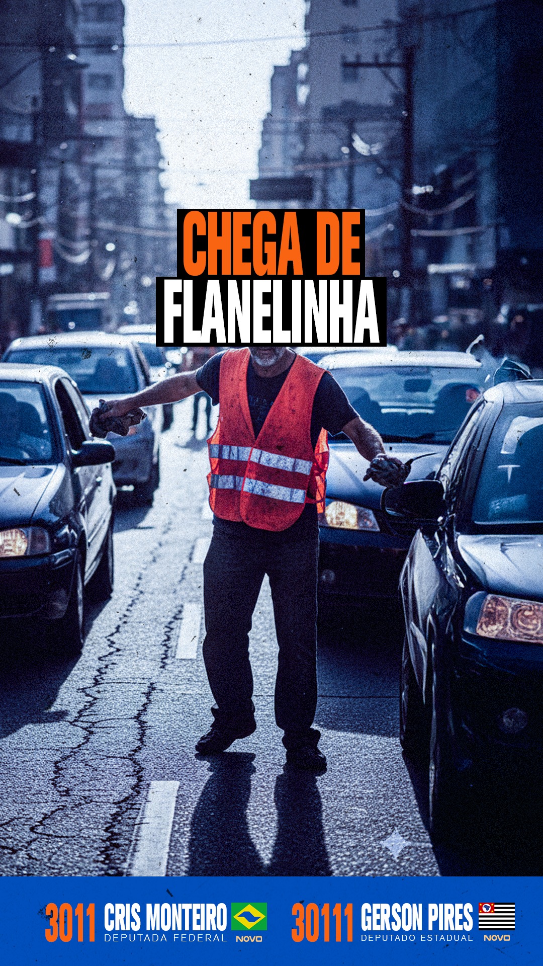 Chega de extorsão e intimidação.