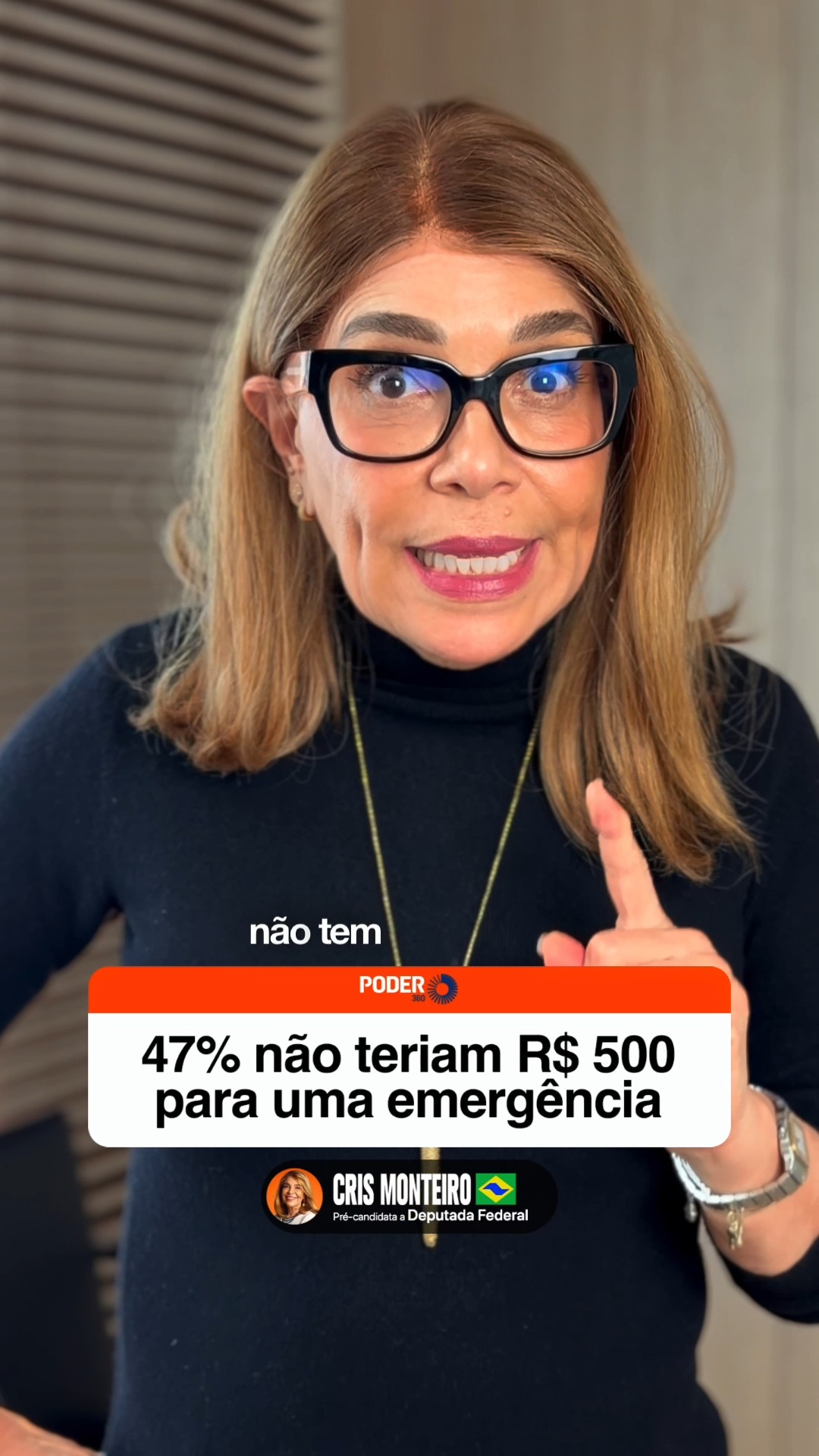 É estarrecedor ver que cerca de metade dos brasileiros não tem R$ 500 disponíveis para lidar com…