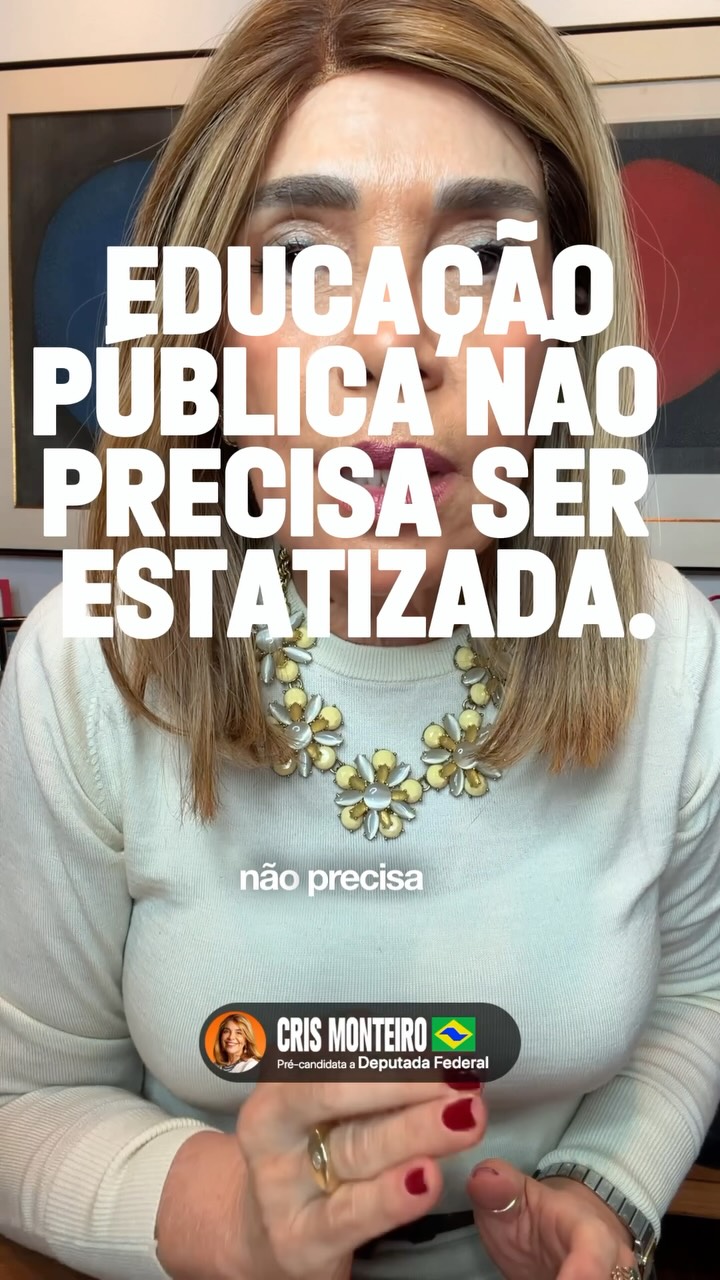 Educação pública não precisa ser estatal!