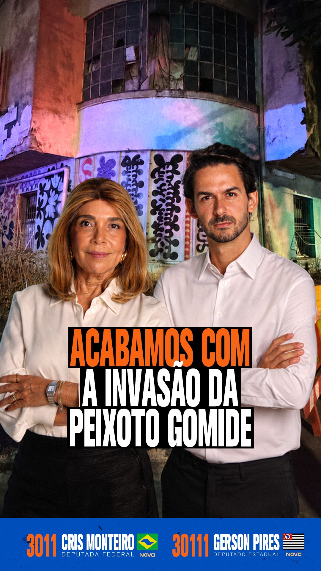 Foram anos de cobrança e pressão. Trabalhamos duro para que a invasão do predinho na esquina da…