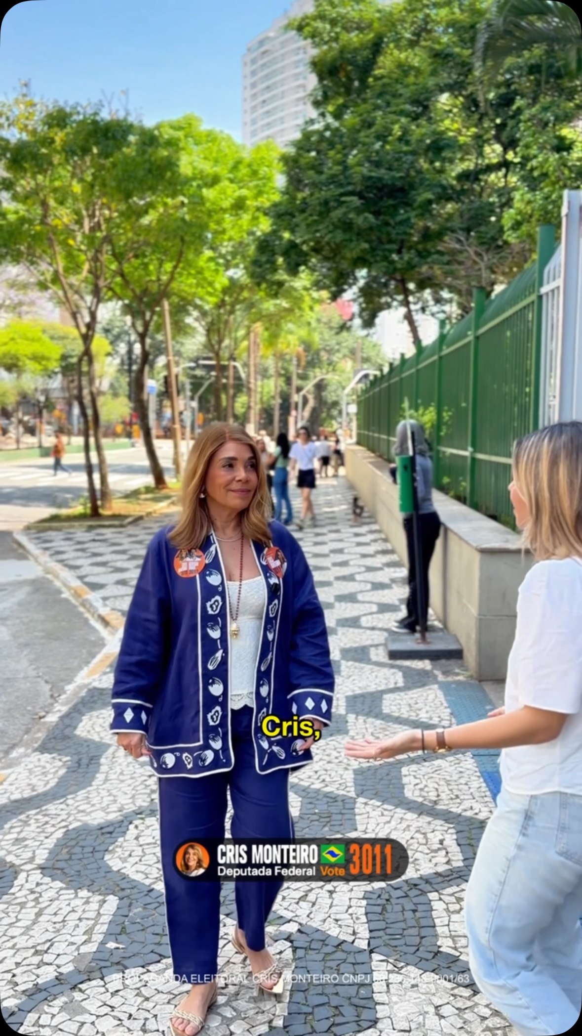 Não existe isso de “já ganhou”.