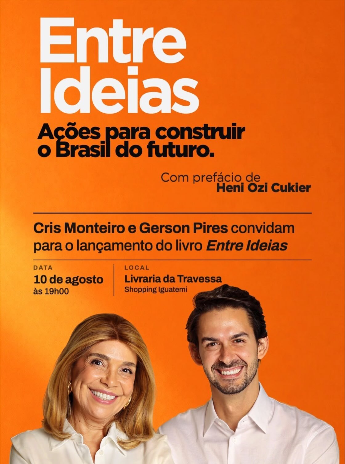 O Brasil que sonhamos não nasce por acaso. Ele é construído com coragem, boas ideias e ação.
