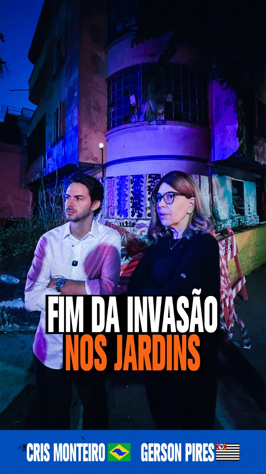 Trabalhamos duro para pôr fim à invasão da Oscar Freire.
