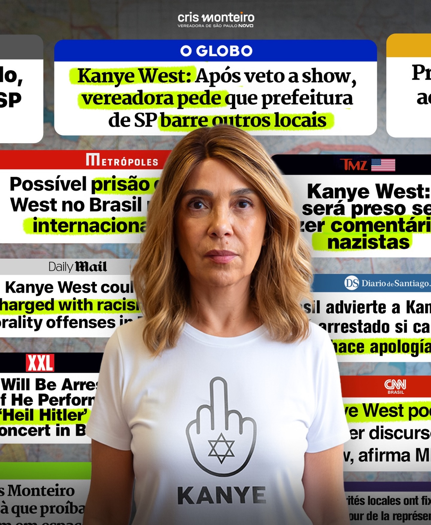 Kanye West: show inaceitável